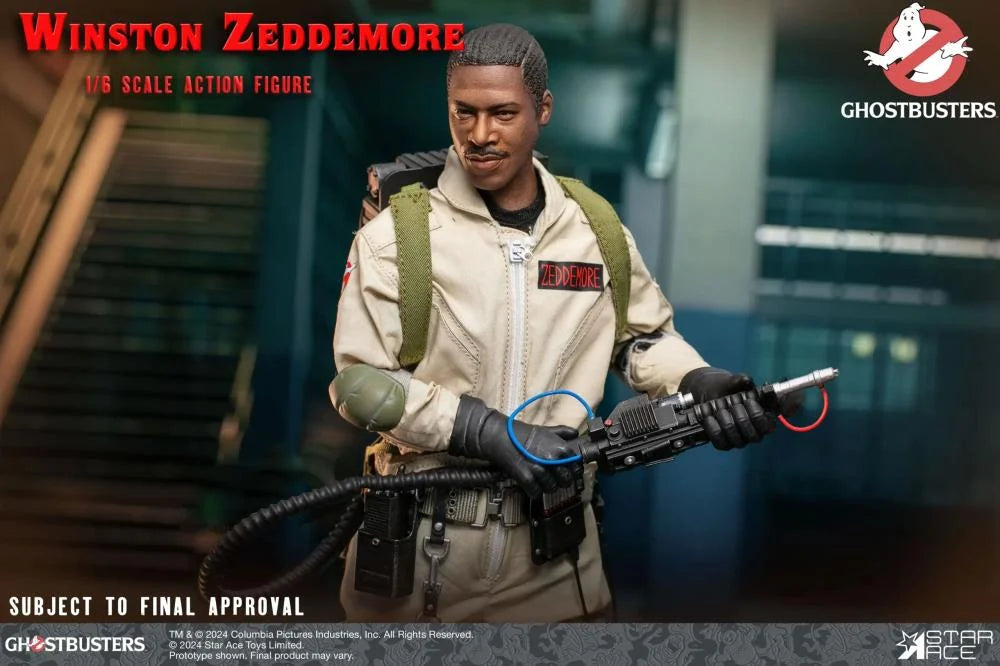 Pedido Figura Winston Zeddemore - Ghostbusters (1984) marca Star Ace Toys SA0154 escala 1/6