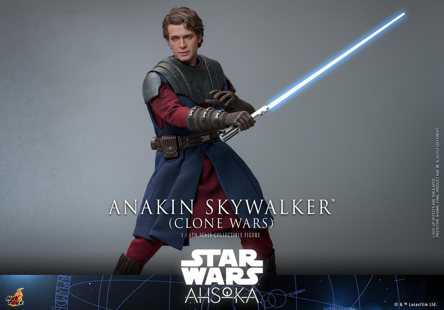 Pedido Figura Anakin Skywalker (Clone Wars) - Star Wars: Ahsoka ™ marca Hot Toys TMS129 escala 1/6