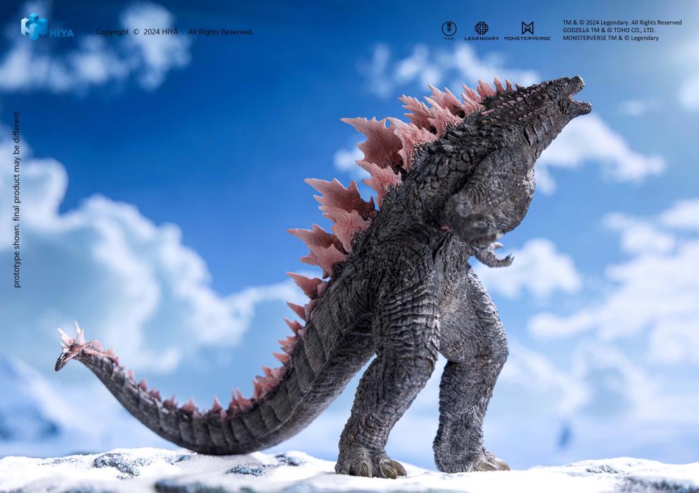 Pedido Estatua Godzilla Evolved (Exclusiva PX Previews) - Godzilla x Kong: The New Empire - Exquisite Stylist Series marca HIYA EBG0 (18 cm)