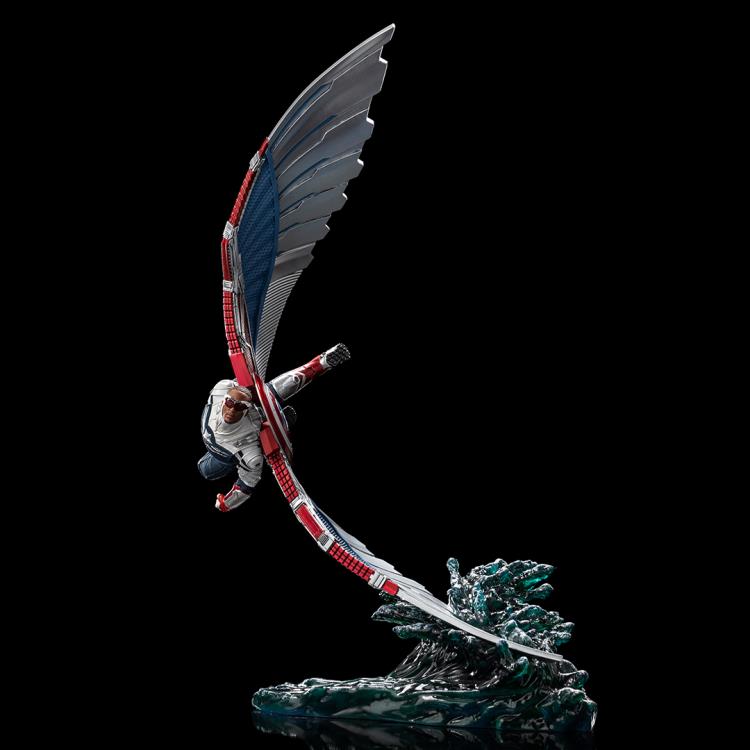 Pedido Estatua Captain America Sam Wilson - The Falcon and the Winter Soldier - Battle Diorama Series (BDS) marca Iron Studios escala de arte 1/10