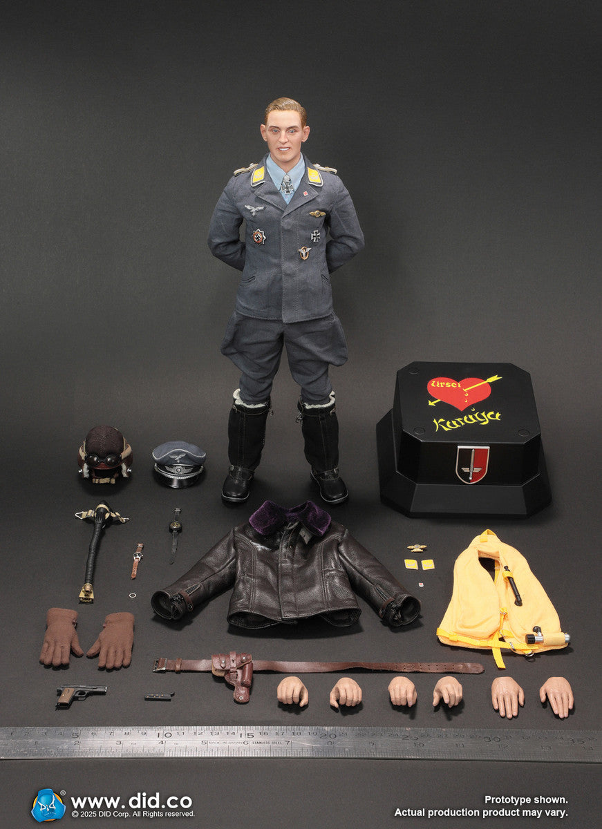 Preventa Figura Erich Hartmann - WWII German Luftwaffe Ace Pilot marca DID D80190 escala 1/6