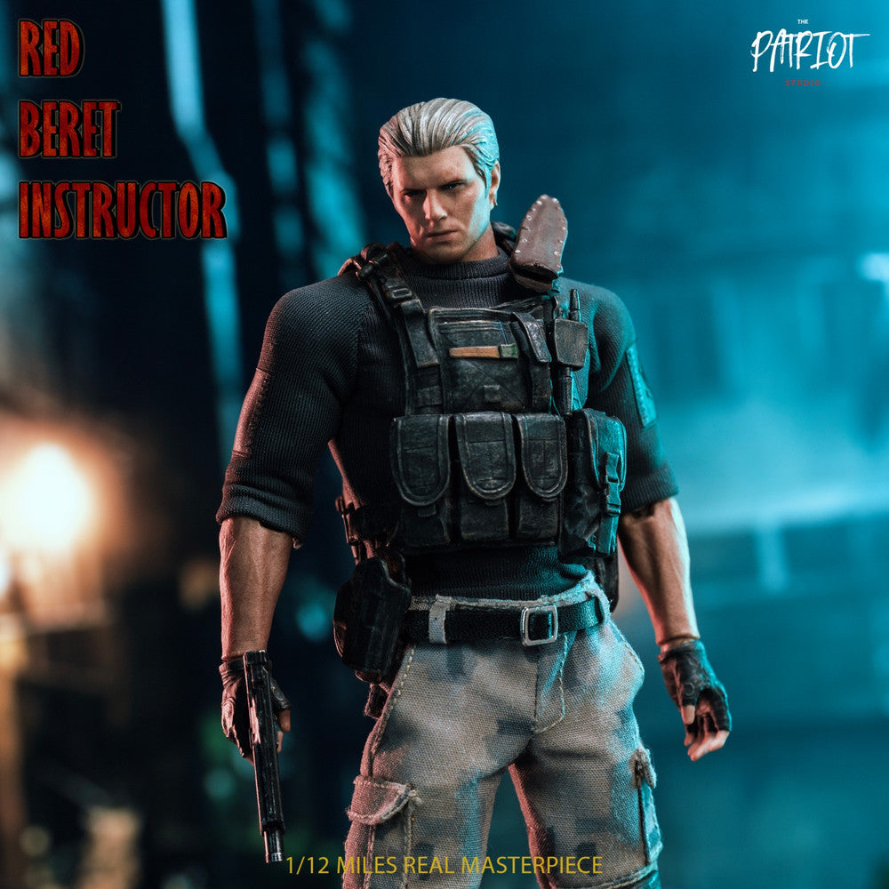 Pedido Figura Red Beret Instructor marca Patriot Studio PA017 escala pequeña 1/12