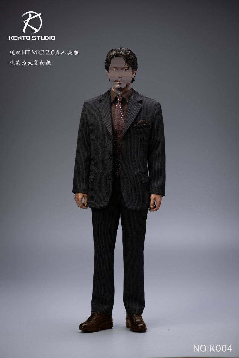 Pedido Set de traje de caballero con cuerpo marca Kento Studio K004 escala 1/6