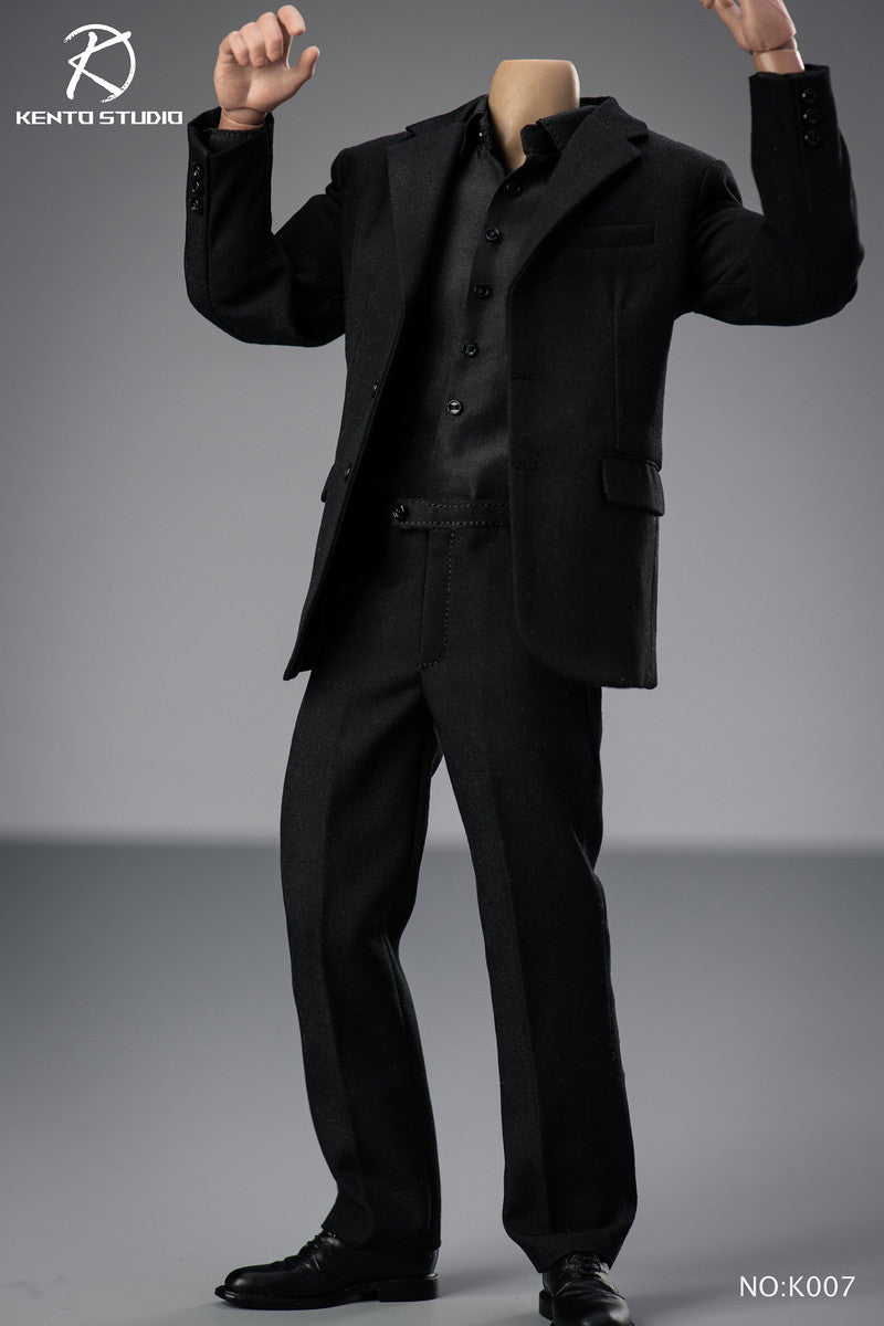 Pedido Set Bully Toby de traje negro con cuerpo marca Kento Studio K007 escala 1/6