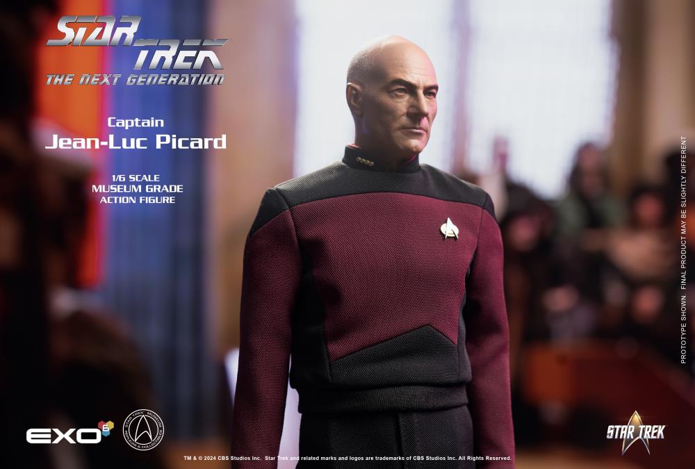 Pedido Figura Captain Jean-Luc Picard (Standard version) - Star Trek: The Next Generation marca EXO-6 EXO-01-019-STN escala 1/6