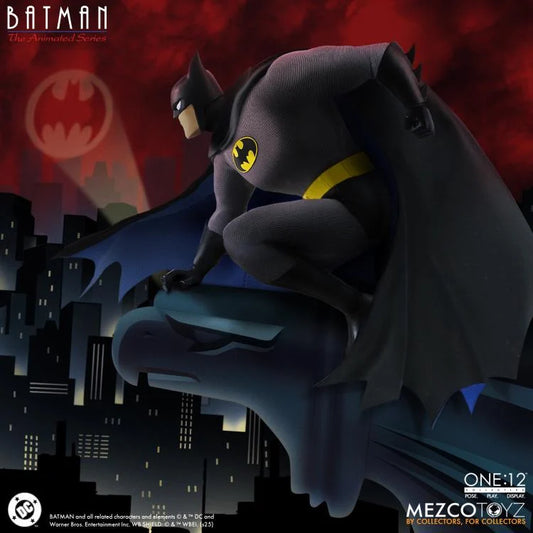 Preventa Figura BATMAN - Batman: The Animated Series - One:12 Collective marca Mezco Toyz escala pequeña 1/12