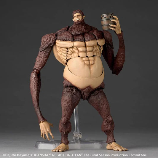 Preventa Figura Beast Titan - Attack on Titan / Shingeki no Kyojin - Amazing Yamaguchi Revoltech marca Kaiyodo NR097 (17.5 cm)