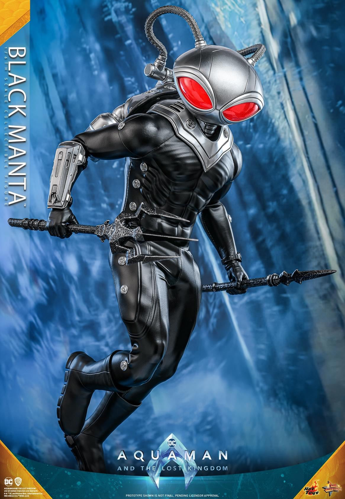 Pedido Figura BLACK MANTA - Aquaman 2 marca Hot Toys MMS739 escala 1/6