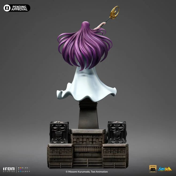 Preventa Estatua Saori Kido (Deluxe version) - Saint Seiya / Caballeros de Zodiaco - Limited Edition marca Iron Studios escala de arte 1/10
