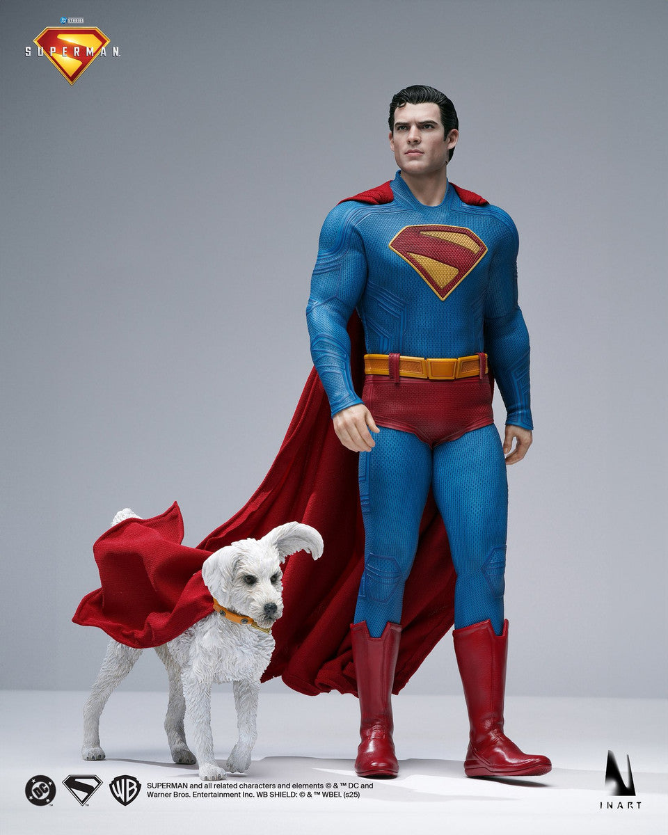 Preventa Figura SUPERMAN (con Krypto) - Superman (2025) marca INART A021 escala 1/6