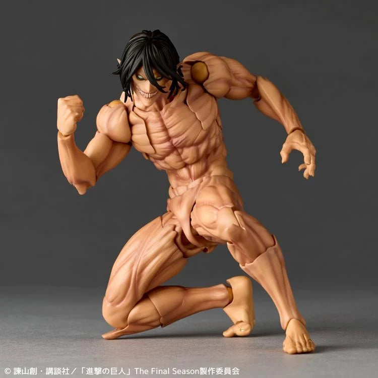 Pedido Figura Eren Yeager - Attack on Titan / Shingeki no Kyojin - Amazing Yamaguchi Revoltech marca Kaiyodo NR057 (17 cm)