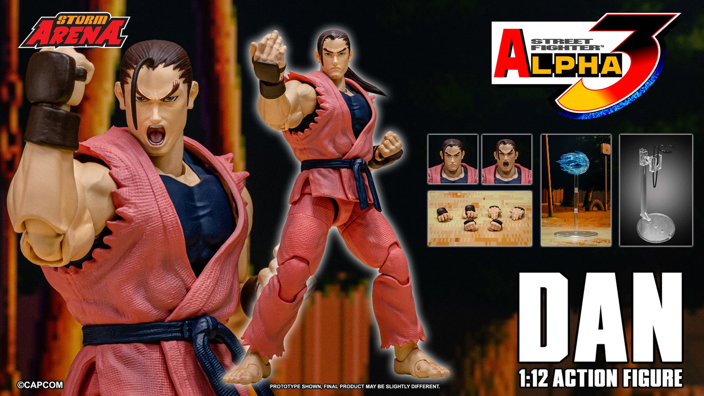 Preventa Figura DAN (Storm Arena) - Street Fighter Alpha 3 marca Storm Collectibles SFSA04 escala 1/12
