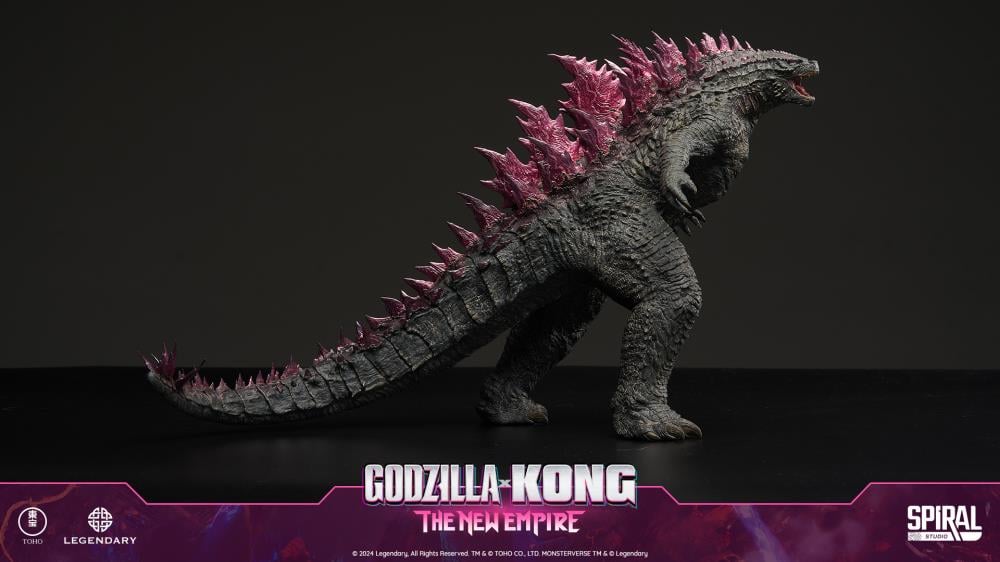 Pedido Estatua Godzilla Evolved Form (Heat Ray Version) - Godzilla x Kong: The New Empire - Hall of Fame marca Spiral Studio (27 cm)