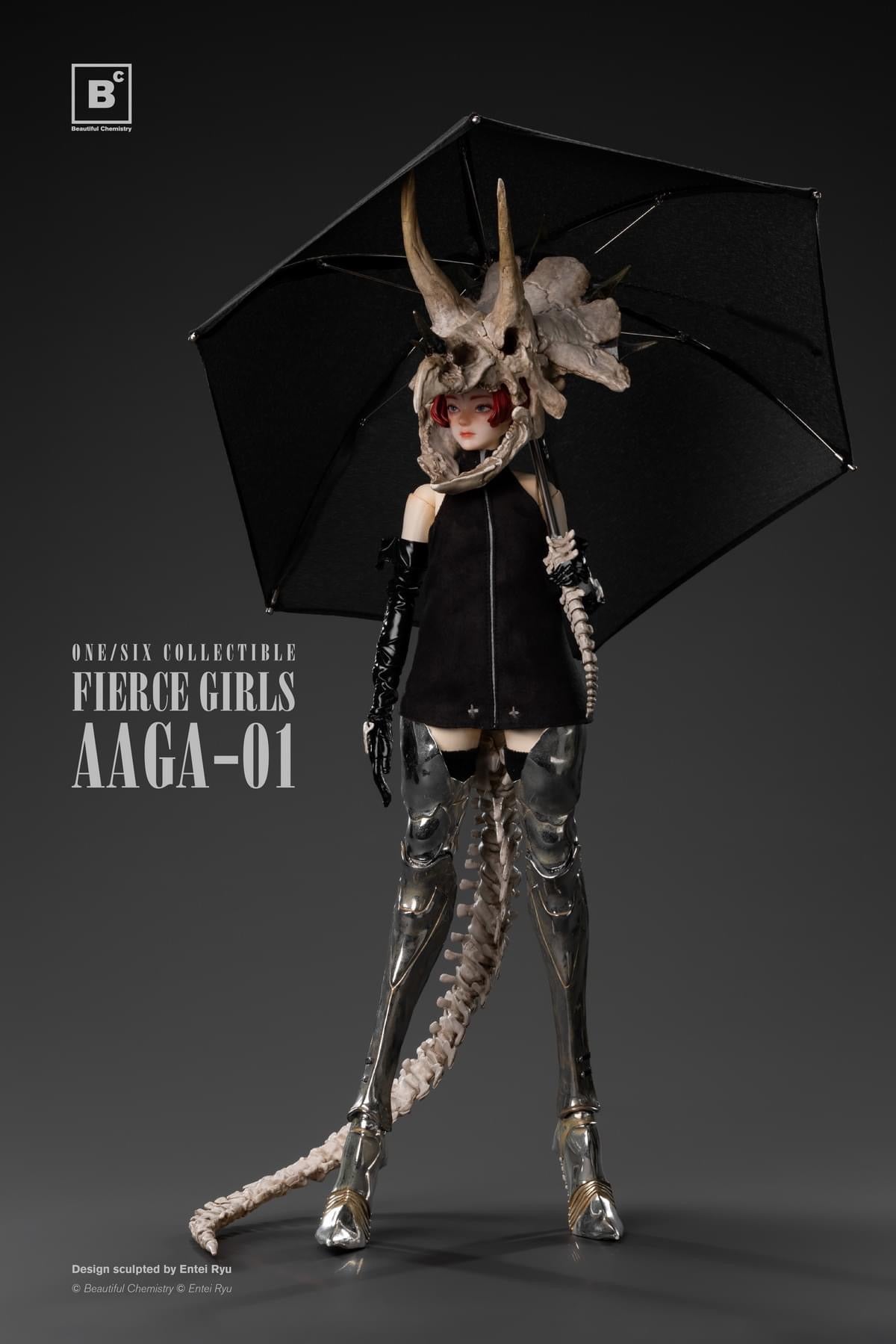 Preventa Figura Fierce Girls marca Beautiful Chemistry x Entei Ryu AAGA-01 escala 1/6 (ART TOY)