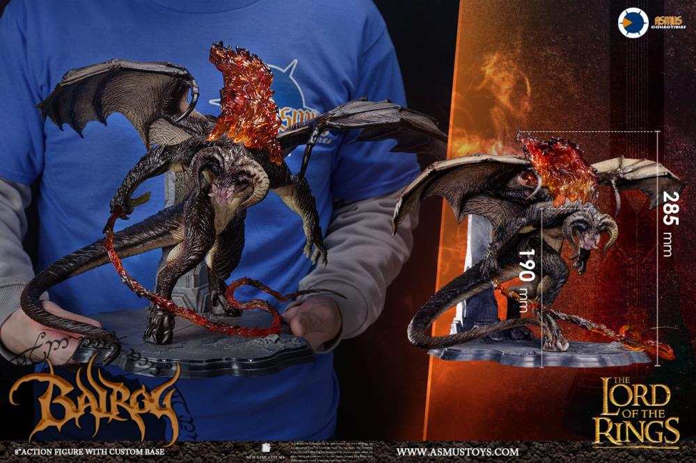 Pedido Figura Balrog (Organic version) - The Lord of the Rings: The Fellowship of the Ring marca Asmus Toys (28 cm)