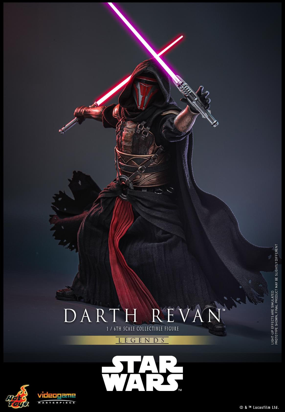 Pedido Figura Darth Revan - Star Wars Legends™ marca Hot Toys VGM62 escala 1/6