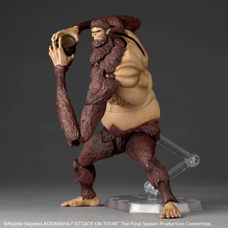 Preventa Figura Beast Titan - Attack on Titan / Shingeki no Kyojin - Amazing Yamaguchi Revoltech marca Kaiyodo NR097 (17.5 cm)