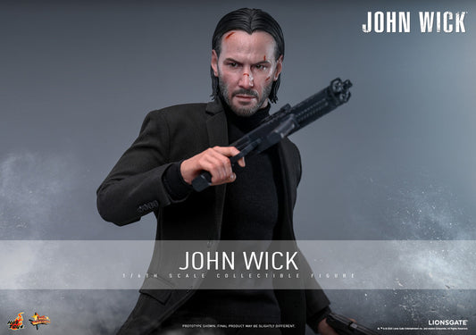 Preventa Figura JOHN WICK - John Wick marca Hot Toys MMS832 escala 1/6