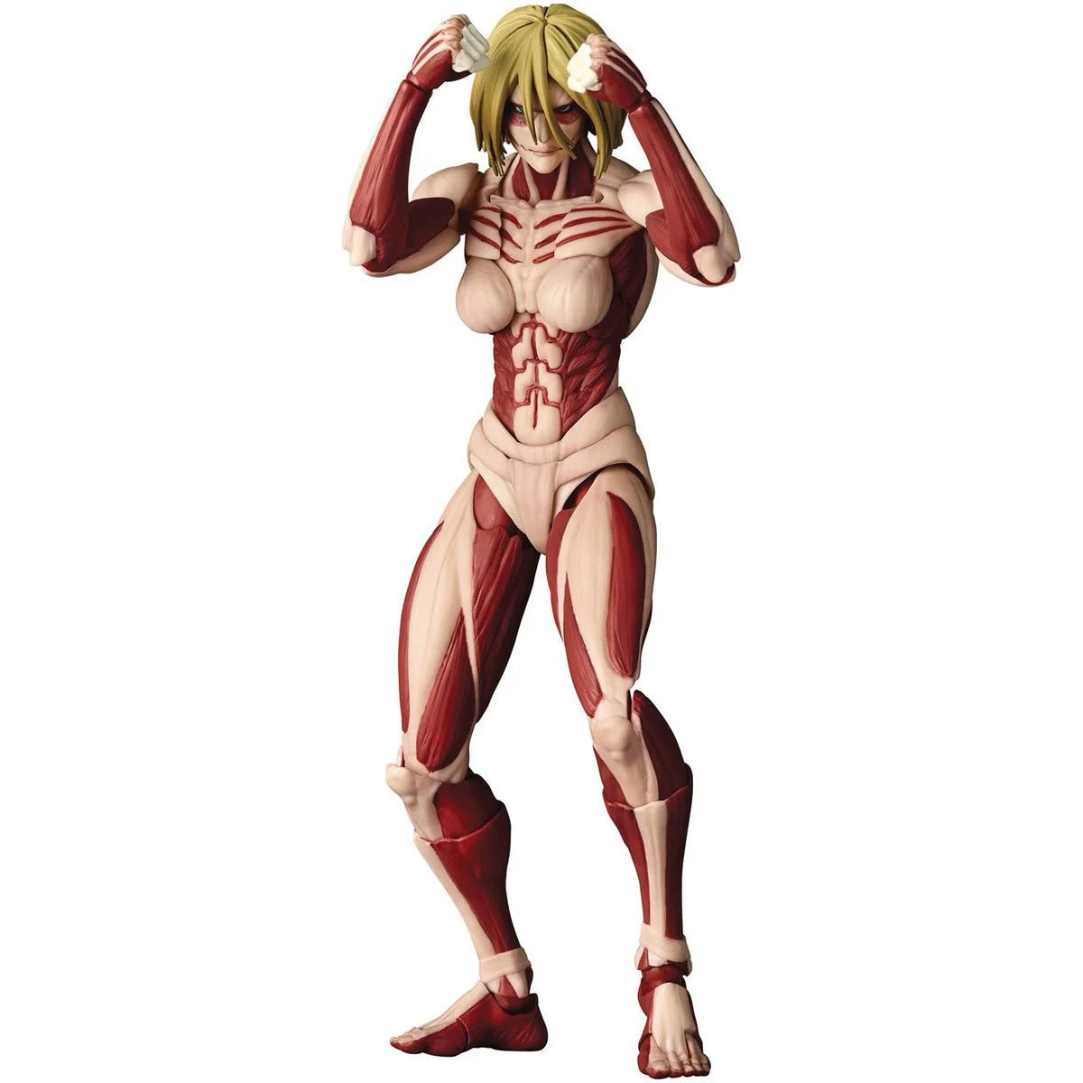 Preventa Figura Female Titan (Annie Leonhart) - Attack on Titan / Shingeki no Kyojin - Amazing Yamaguchi Revoltech marca Kaiyodo NR068 (16 cm)