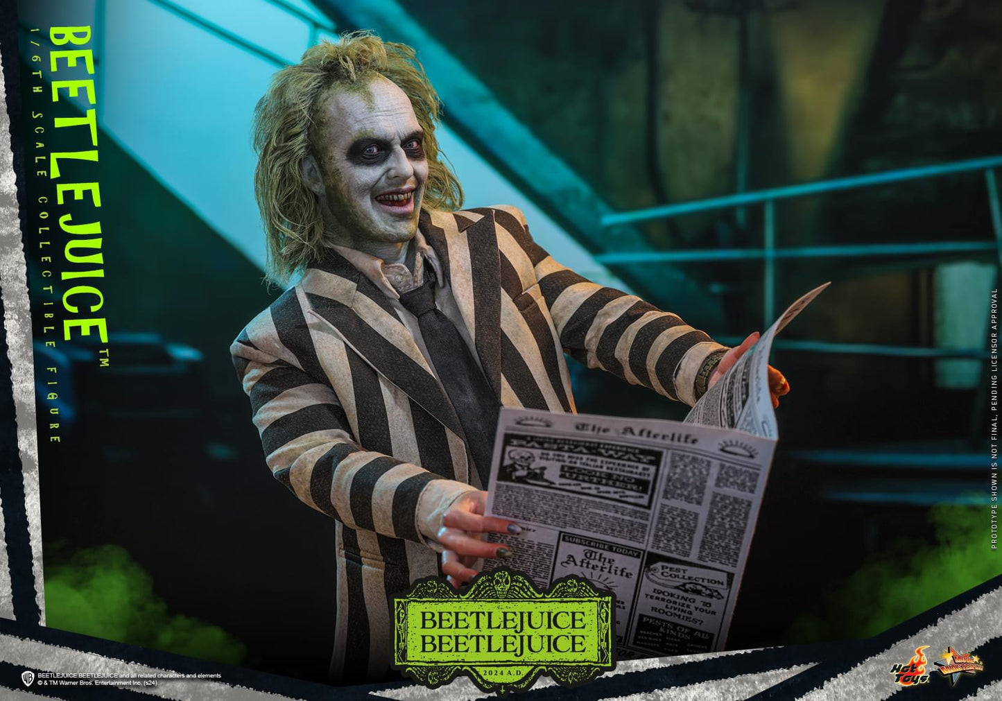 Preventa Figura Beetlejuice - Beetlejuice 2 marca Hot Toys MMS767 escala 1/6