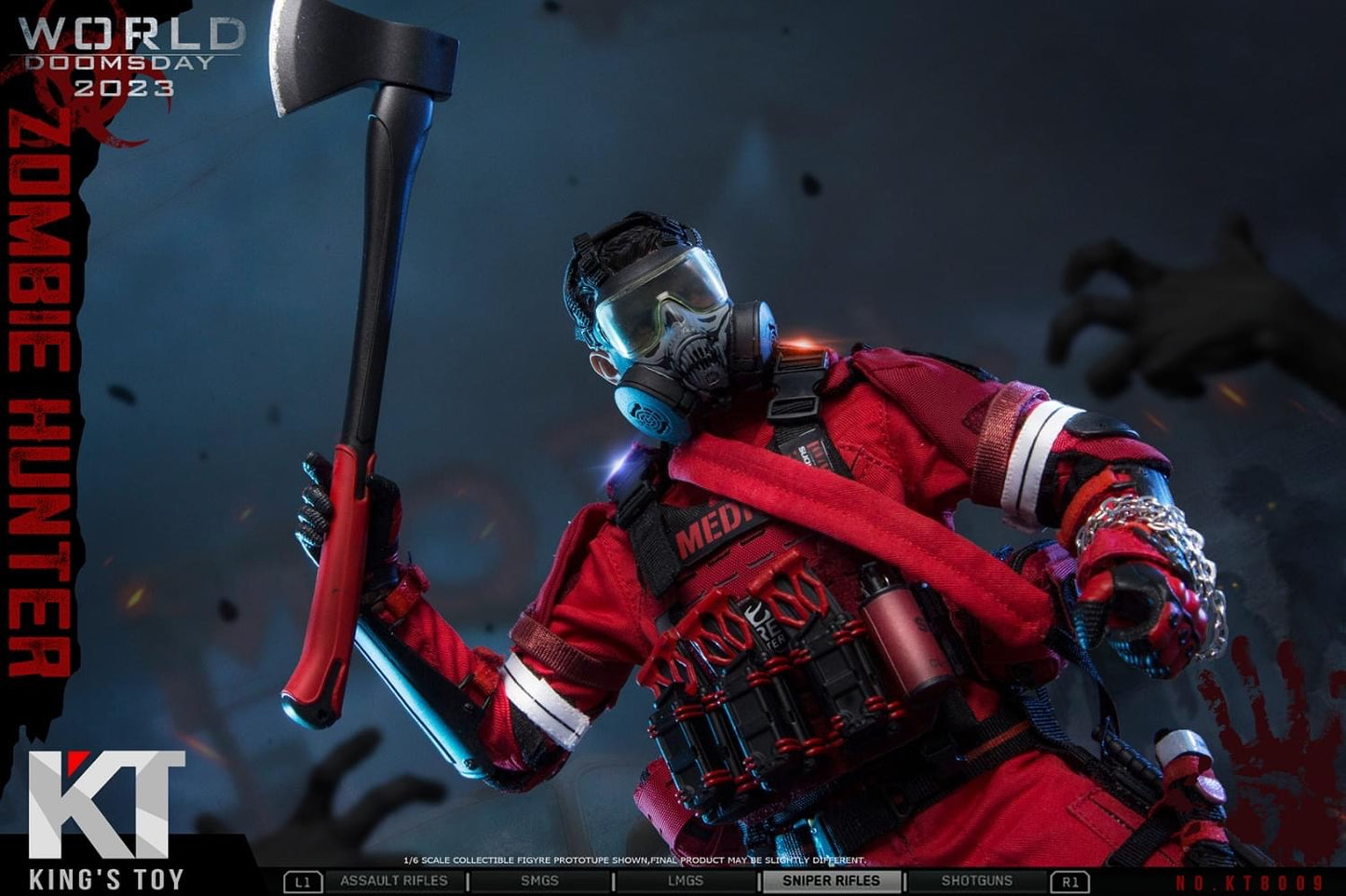Pedido Figura Apocalypse - Zombie Hunter marca King's Toy KT8009 escala 1/6