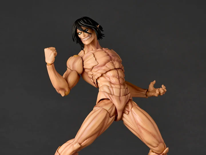 Pedido Figura Eren Yeager - Attack on Titan / Shingeki no Kyojin - Amazing Yamaguchi Revoltech marca Kaiyodo NR057 (17 cm)