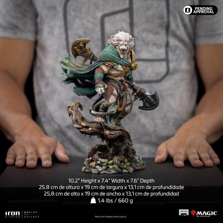 Preventa Estatua Ajani Goldmane - Magic: The Gathering - Limited Edition marca Iron Studios escala de arte 1/10