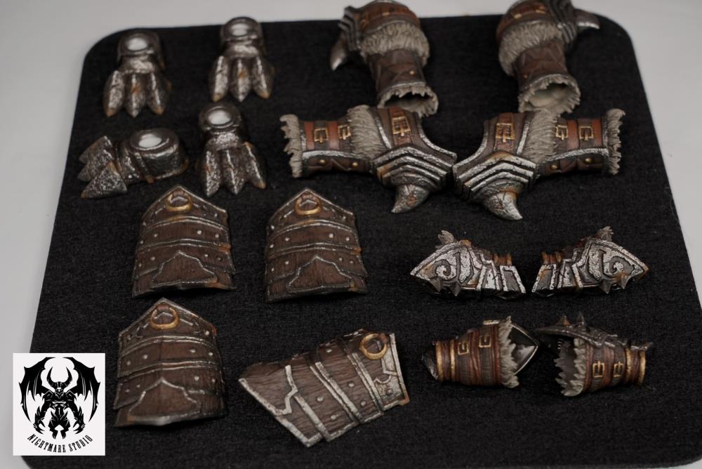 Pedido Figura Barbarian Berserker marca Nightmare Studio D20 escala pequeña 1/12