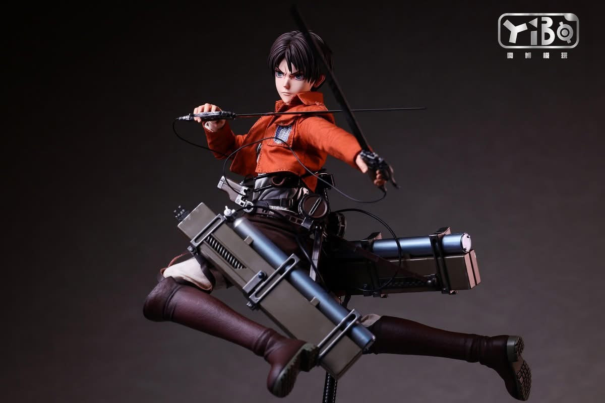 Preventa Figura Eren (pack doble) marca Yibo Toys YB-R2014 escala 1/6