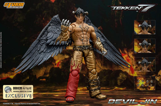 Pedido Figura Devil Jin (Special Color Edition / Exclusive) - Tekken 7 marca Storm Collectibles escala pequeña 1/12