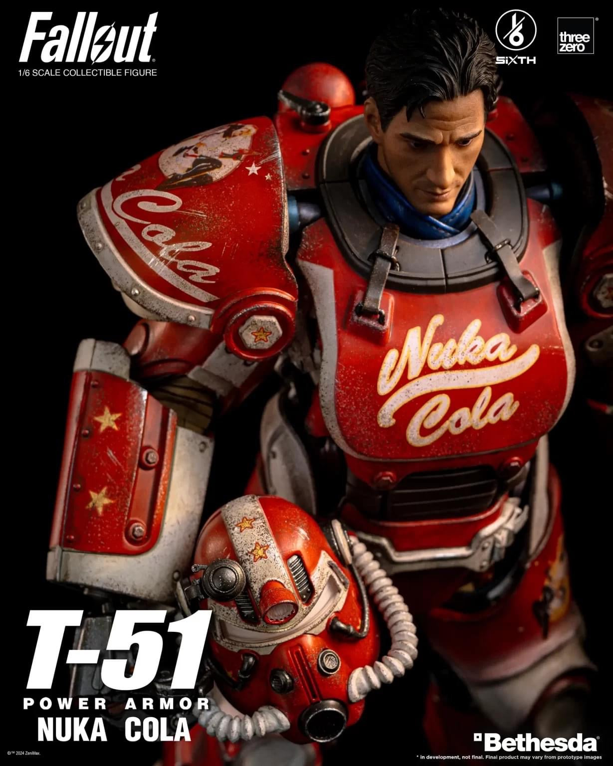 Pedido Figura T-51 (Nuka Cola) Power Armor - FALLOUT marca Threezero 3Z0773 escala 1/6