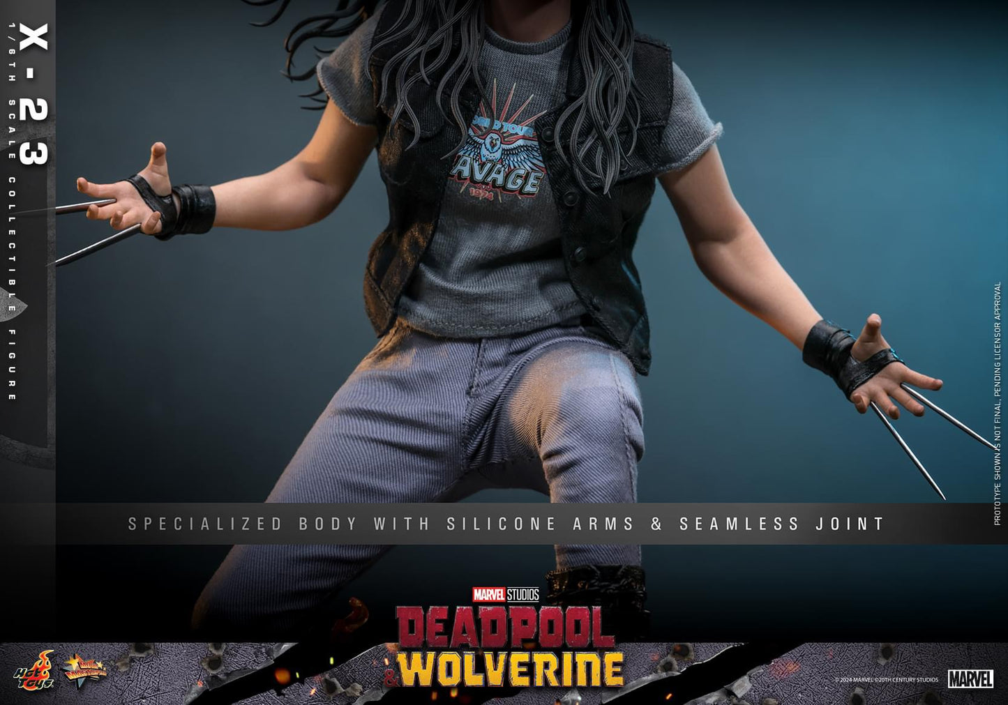 Preventa Figura X-23 - Deadpool & Wolverine marca Hot Toys MMS781 escala 1/6
