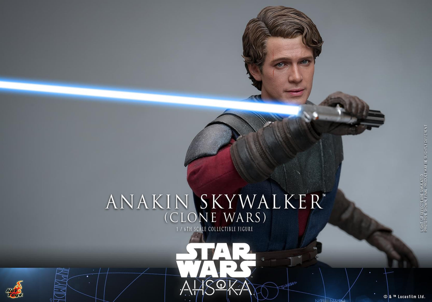 Pedido Figura Anakin Skywalker (Clone Wars) - Star Wars: Ahsoka ™ marca Hot Toys TMS129 escala 1/6