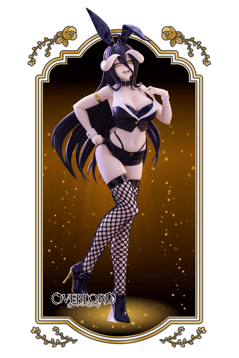 EN STOCK Estatua ALBEDO (Another Costume) - Overlord Bicute Bunnies marca FuRyu (30 cm)