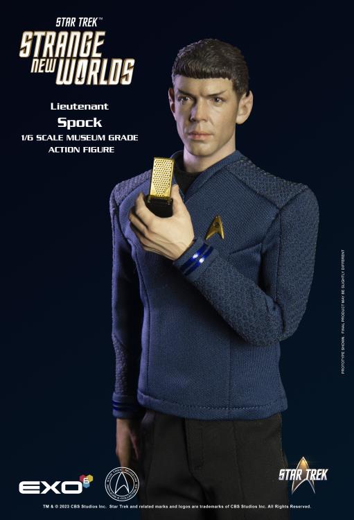 Pedido Figura Lieutenant Spock - Star Trek: Strange New Worlds marca EXO-6 EXO-01-061 escala 1/6