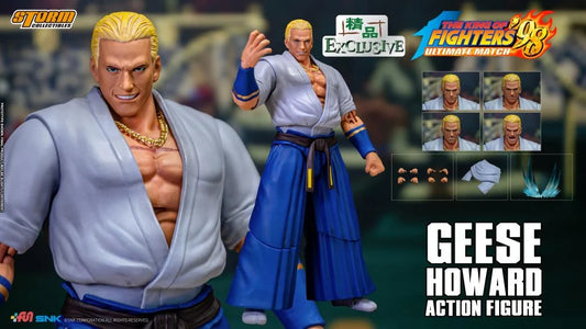 Pedido Figura Geese Howard (Blue color exclusive) - The King of Fighters '98 marca Storm Collectibles SKKF06 escala pequeña 1/12