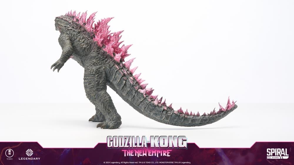 Pedido Estatua Godzilla Evolved Form (Heat Ray Version) - Godzilla x Kong: The New Empire - Hall of Fame marca Spiral Studio (27 cm)