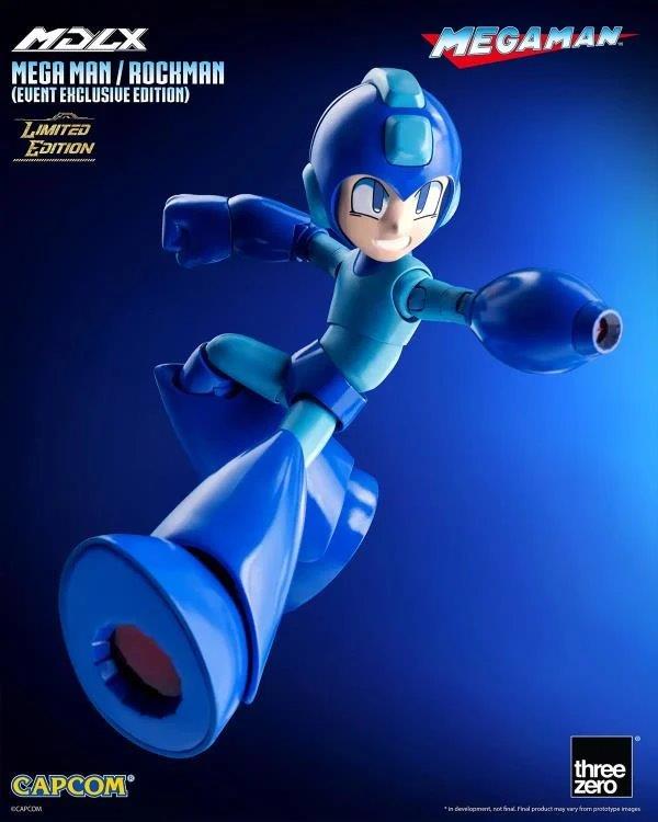 Pedido Figura MDLX Mega Man / Rockman (Event Exclusive version) (Edición Limitada) marca Threezero 3Z0572 escala pequeña 1/12
