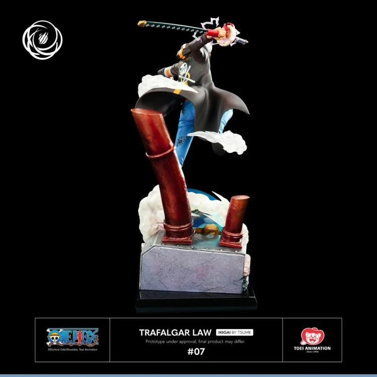 Pedido Estatua TRAFALGAR LAW (Limited Edition) - One Piece Ikigai marca TSUME a escala 1/6 (43 cm)