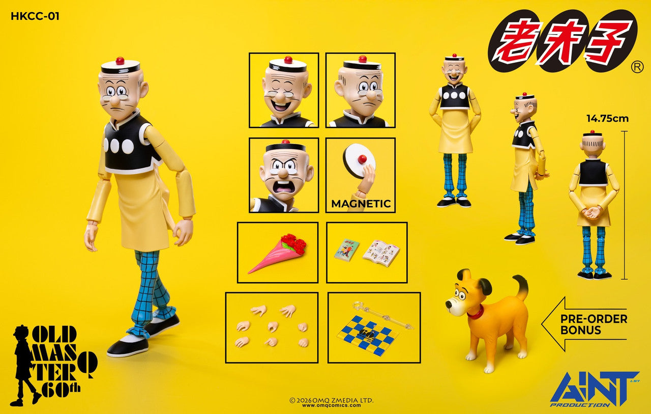 Preventa Figura Old Master Q - 60th Anniversary Edition marca AINT Production escala 1/12