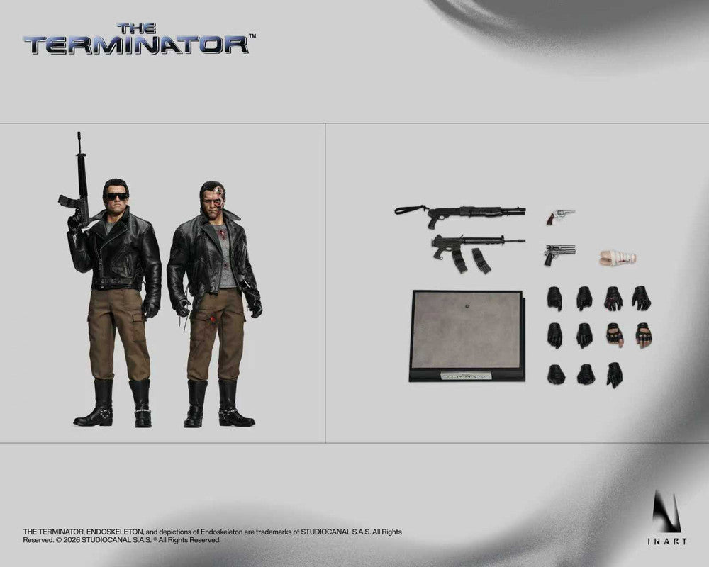 Preventa Figura T-800 (2 figuras) - Terminator marca INART A031 Queen Studio escala 1/6