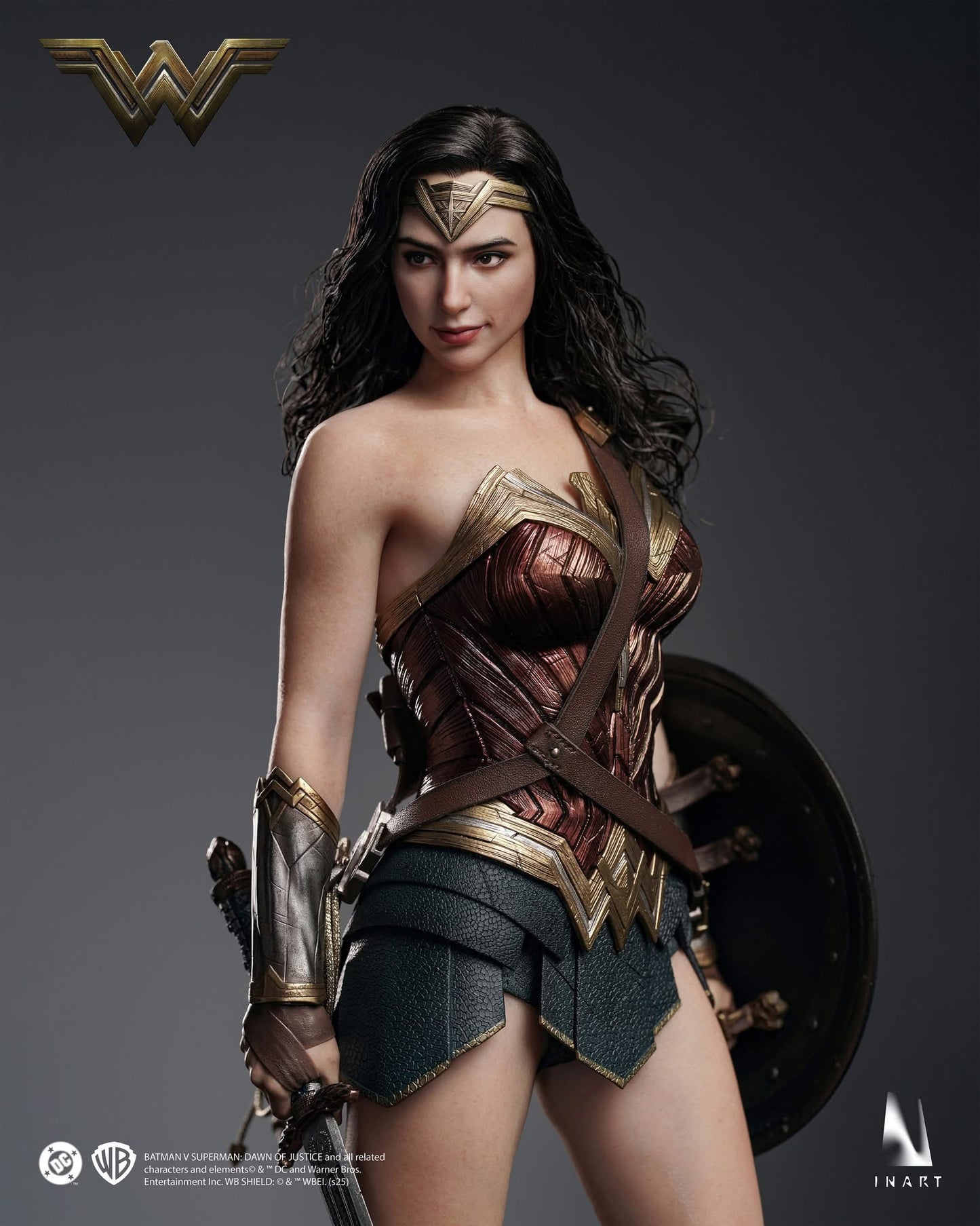 Preventa Figura Wonder Woman marca INART A023 escala 1/6