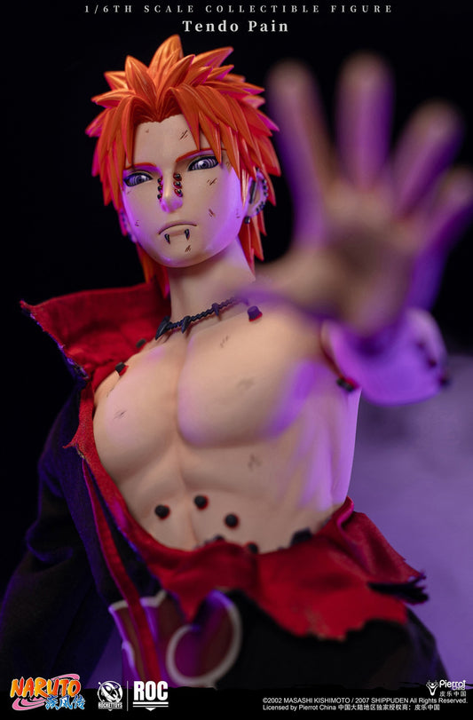 Preventa Figura Tendo Pain (Battle Damage Version) - Naruto Shippuden marca Rocket Toys ROC-014 escala 1/6