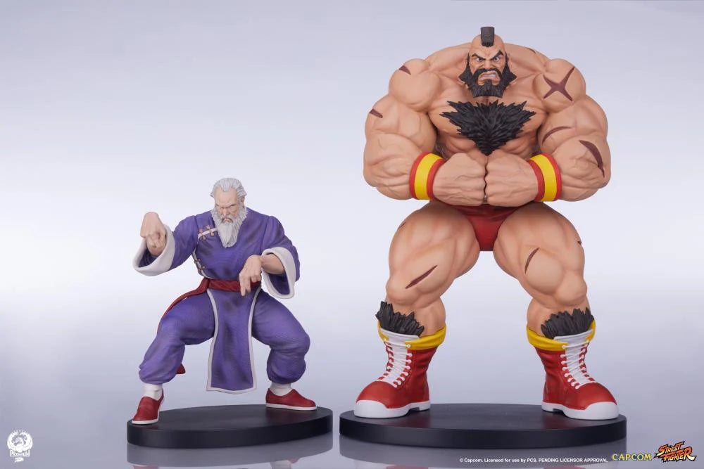 Preventa Set Estatuas Zangief & Gen - Street Jam - Street Fighter marca PCS Collectibles escala 1/10