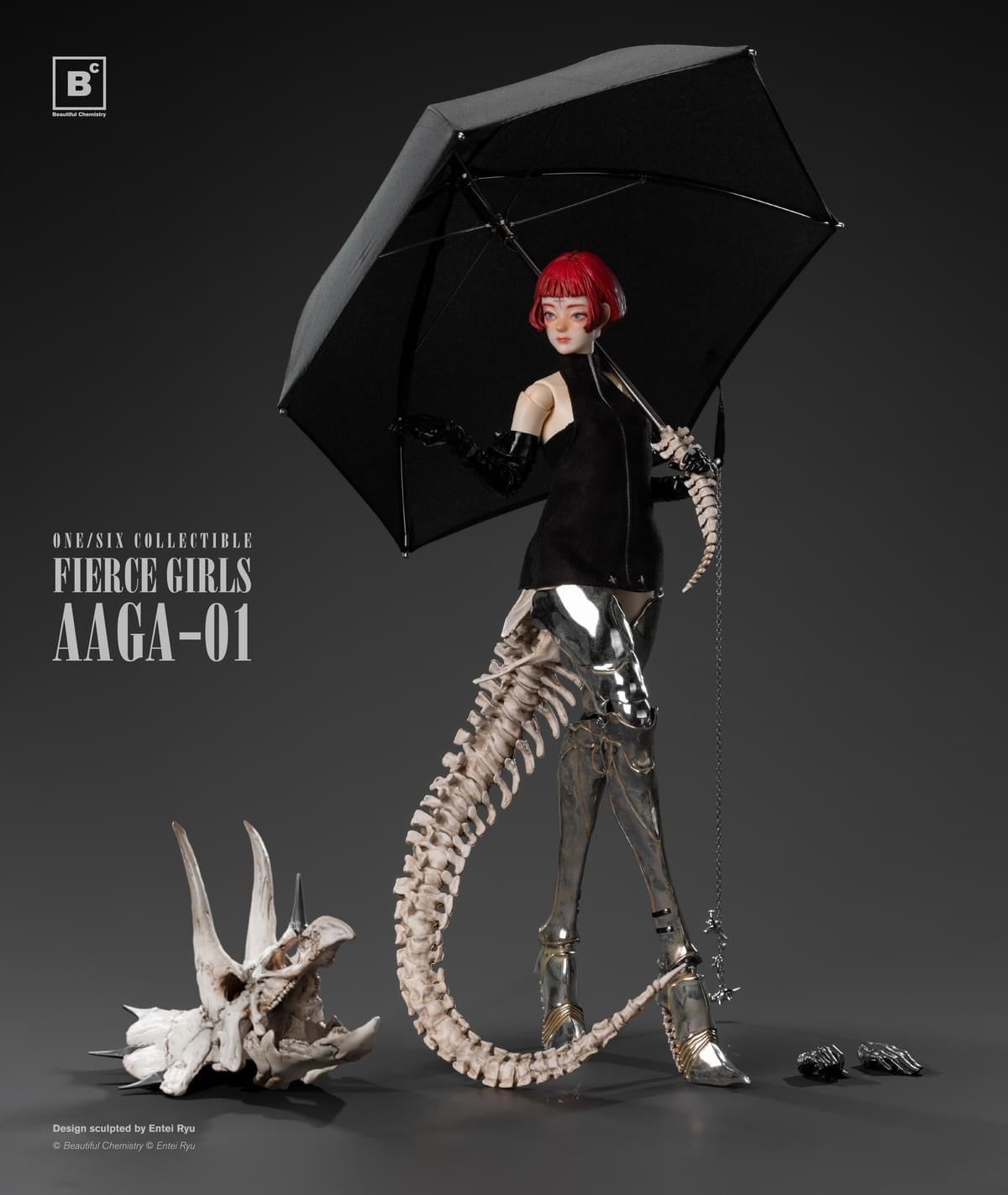 Preventa Figura Fierce Girls marca Beautiful Chemistry x Entei Ryu AAGA-01 escala 1/6 (ART TOY)