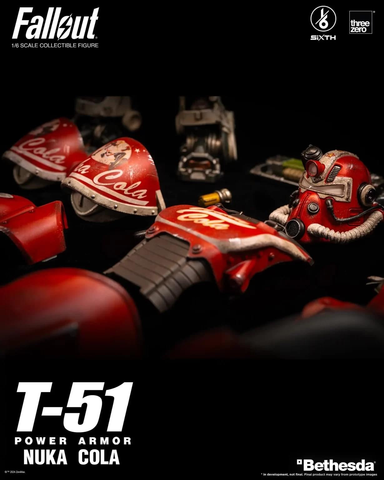 Pedido Figura T-51 (Nuka Cola) Power Armor - FALLOUT marca Threezero 3Z0773 escala 1/6