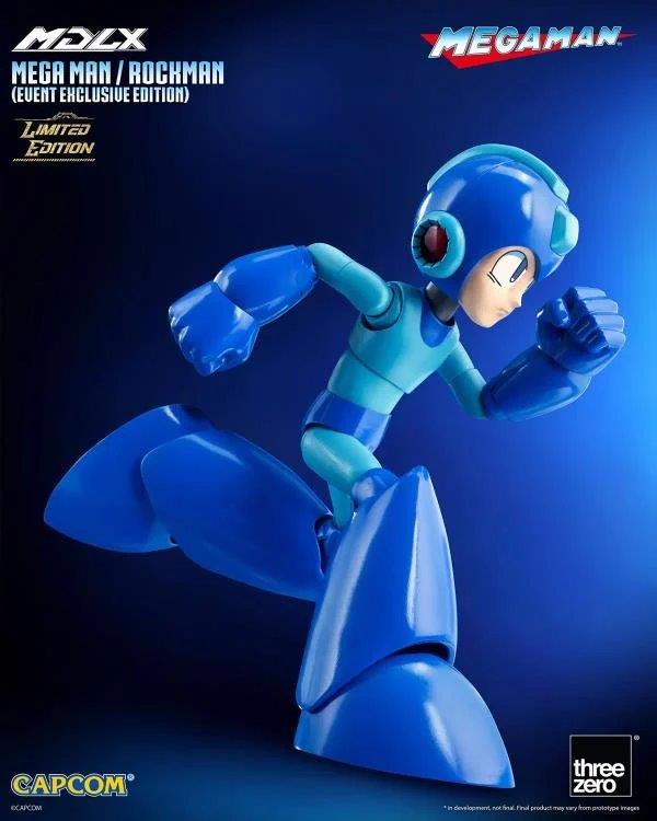 Pedido Figura MDLX Mega Man / Rockman (Event Exclusive version) (Edición Limitada) marca Threezero 3Z0572 escala pequeña 1/12