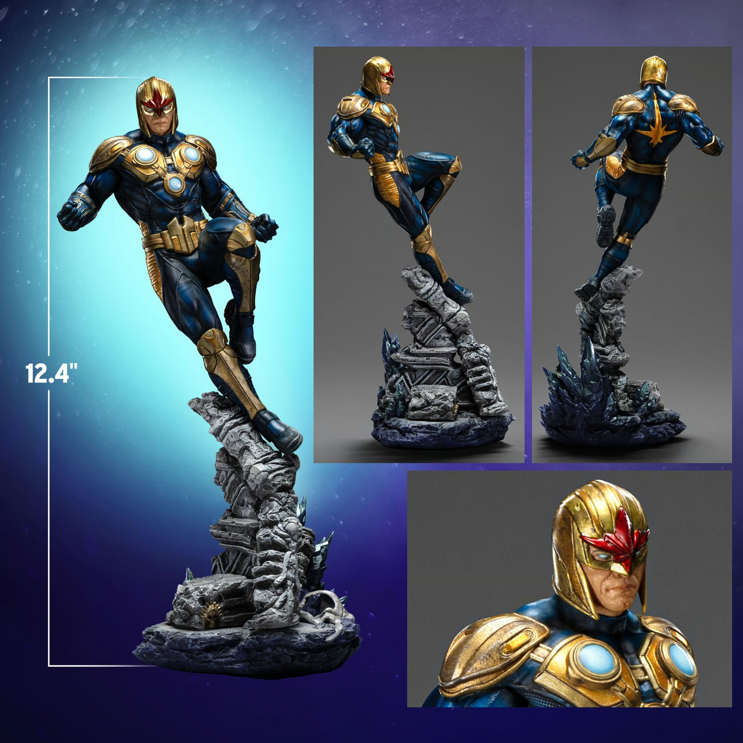 Pedido Estatua Nova (Limited Edition) - The Infinity Gauntlet - BDS marca Iron Studios escala de arte 1/10