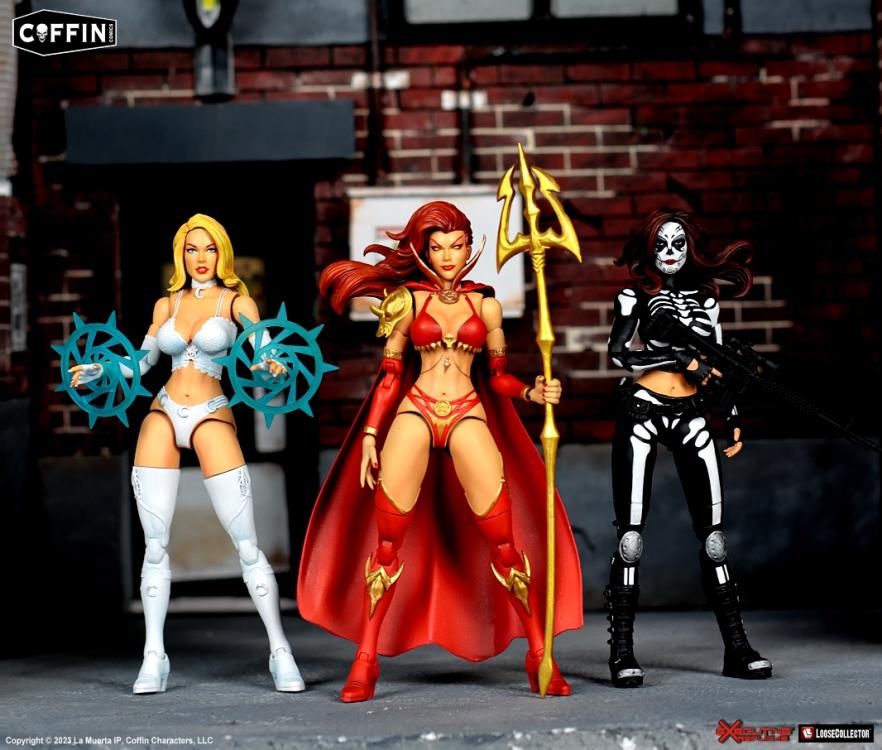 Pedido Figura La Muerta marca Executive Replicas escala pequeña 1/12