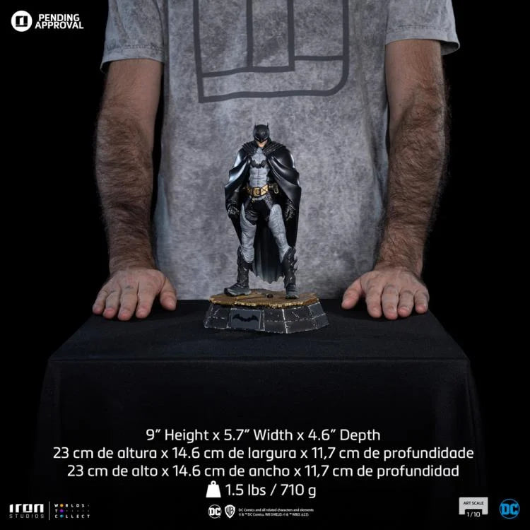 Pedido Estatua Batman (Rafael Grampa) - DC Comics marca Iron Studios escala de arte 1/10